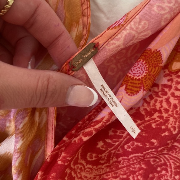 NWOT Free People Tied To You Tank - Lemonade Combo- size Small - Picture 9 of 9